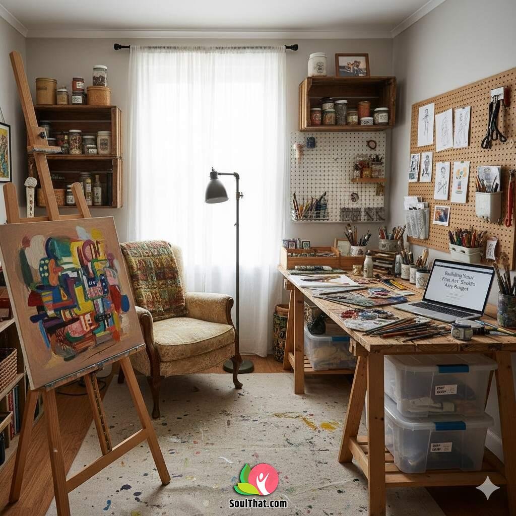 Building Your First Art Studio on Any Budget Building Your First Art Studio on Any Budget